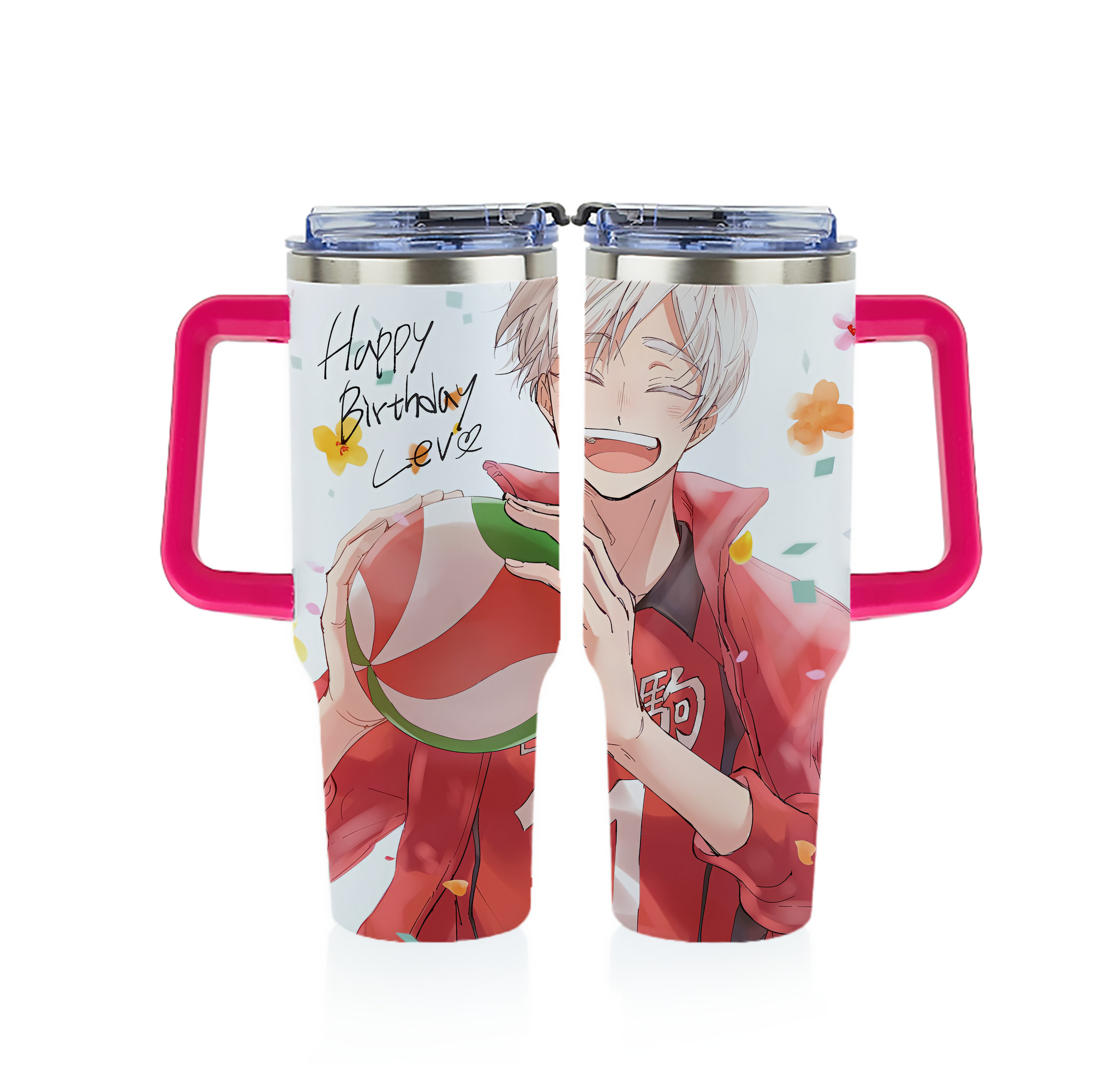 （画像用） ハイキュー!! Haikyu!! 1200ｍLフルプリント車用タンブラー